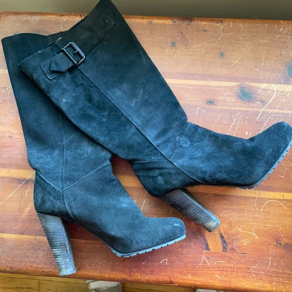 Suede Burberry Boots - Picture 1 of 9